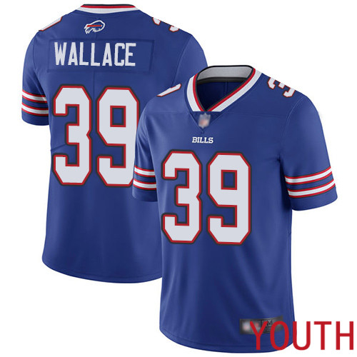 Youth Buffalo Bills #39 Levi Wallace Royal Blue Team Color Vapor Untouchable Limited Player NFL Jersey->youth nfl jersey->Youth Jersey
